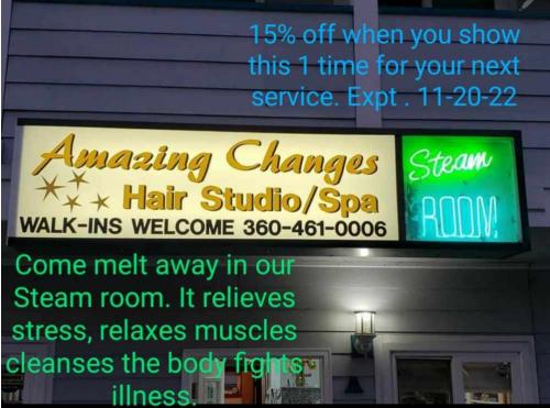 Steam Room Discount Special